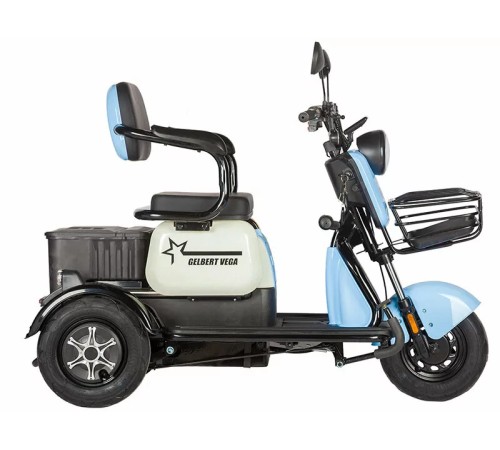 Электротрицикл Gelbert Vega 48V/60V 600Вт