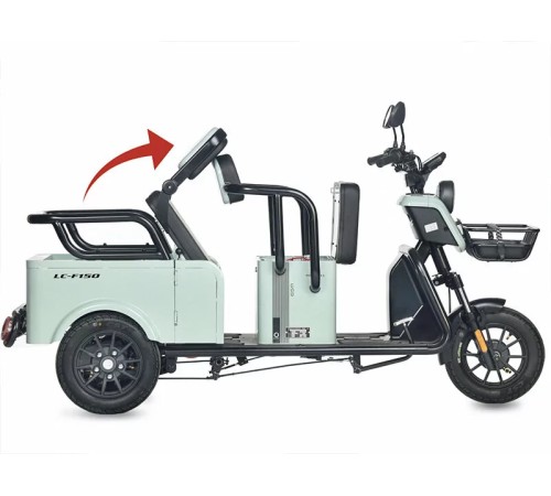 Электротрицикл Wanshida LC-F150 60V 1000Вт