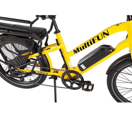 Электровелосипед Eltreco MultiFun Желтый-2727