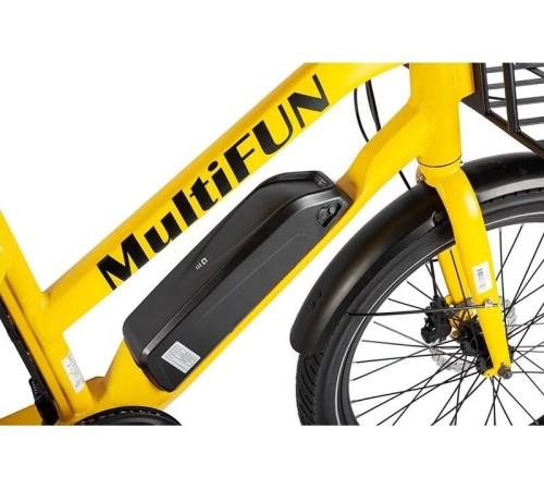 Электровелосипед Eltreco MultiFun Желтый-2727
