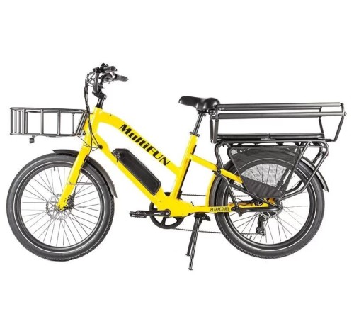 Электровелосипед Eltreco MultiFun Желтый-2727