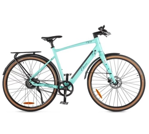 Электровелосипед Eltreco Olymp Зеленый-2708