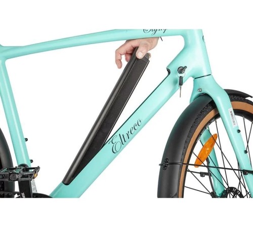 Электровелосипед Eltreco Olymp Зеленый-2708