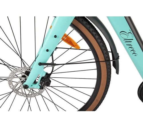 Электровелосипед Eltreco Olymp Зеленый-2708