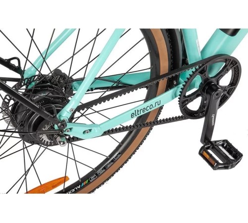 Электровелосипед Eltreco Olymp Зеленый-2708