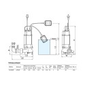 Фекальный насос Unipump FEKACUT V1100DF