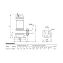 Фекальный насос Unipump FEKAMAX 10-10-0,75