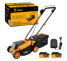 Газонокосилка аккумуляторная Deko DKLM20V (2 АКБ и ЗУ)