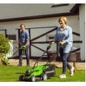 Газонокосилка аккумуляторная Greenworks 24V*2 G24X2LM41K2x (с 2хАКБ 4Ач и ЗУ)