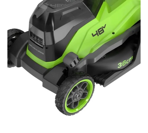 Газонокосилка аккумуляторная Greenworks GD24X2LM361 (2хАКБ 4Ач и ЗУ)