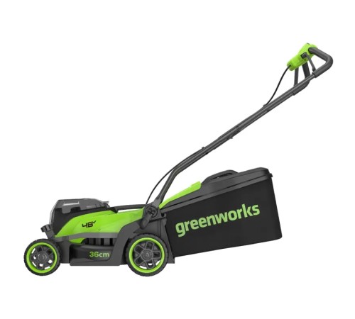 Газонокосилка аккумуляторная Greenworks GD24X2LM361 (2хАКБ 4Ач и ЗУ)