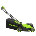 Газонокосилка аккумуляторная Greenworks GD24X2LM411 (2хАКБ 4Ач и ЗУ)