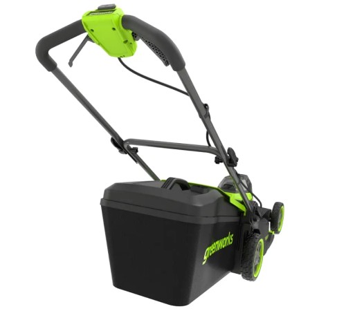 Газонокосилка аккумуляторная Greenworks GD24X2LM411 (2хАКБ 4Ач и ЗУ)