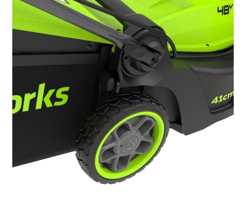 Газонокосилка аккумуляторная Greenworks GD24X2LM411 (без АКБ и ЗУ)