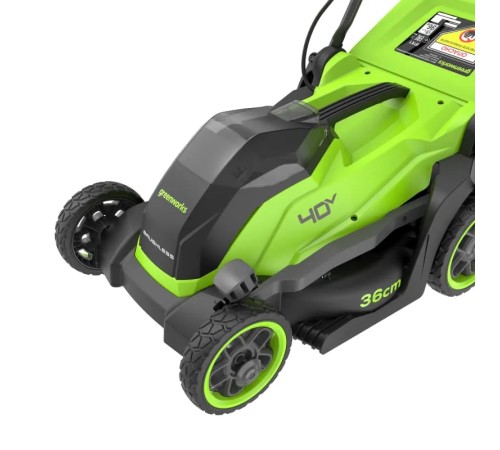 Газонокосилка аккумуляторная Greenworks GD40LM361 (1хАКБ 4Ач и ЗУ)