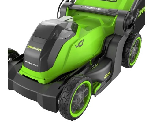 Газонокосилка аккумуляторная Greenworks GD40LM411 (1хАКБ 4Ач и ЗУ)