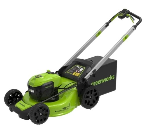 Газонокосилка аккумуляторная Greenworks 40V GD40LM48SP (1хАКБ 8 Ач и ЗУ)