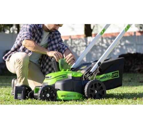 Газонокосилка аккумуляторная Greenworks GD60LM61 (Без АКБ и ЗУ)