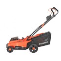 Газонокосилка аккумуляторная PATRIOT CM 440 2*21В UES, без акб и зу, бесщеточ, 37см, трав 35л пласт+мульчирование, центр. подъём 6 уровней (25-75), пласт дека