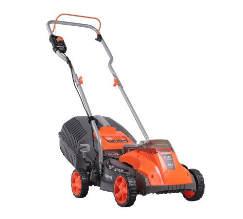 Газонокосилка аккумуляторная PATRIOT CM4000, 40В платформа LCT, 32см, бесщёточный дв, травосб. 30л, без АКБ и ЗУ