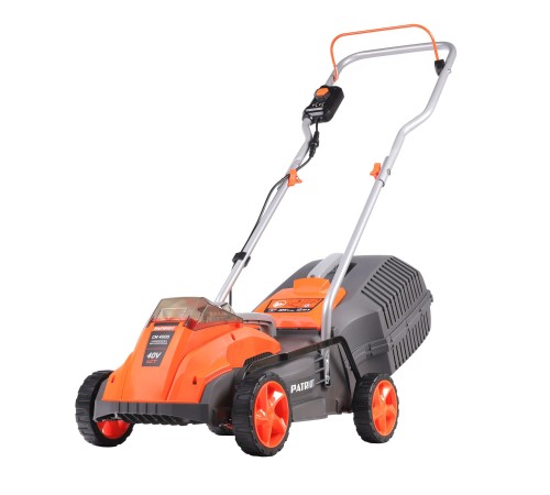 Газонокосилка аккумуляторная PATRIOT CM4000, 40В платформа LCT, 32см, бесщёточный дв, травосб. 30л, без АКБ и ЗУ
