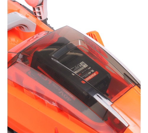 Газонокосилка аккумуляторная PATRIOT CM4010XL, 40B платформа LCT, 37см, бесщёточный дв.,травосб. 40л, одна АКБ(4,0А*ч) и ЗУ