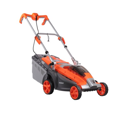 Газонокосилка аккумуляторная PATRIOT CM4010XL, 40B платформа LCT, 37см, бесщёточный дв.,травосб. 40л, одна АКБ(4,0А*ч) и ЗУ