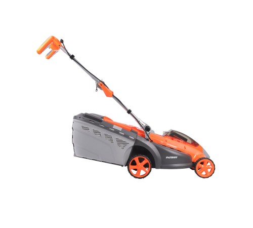 Газонокосилка аккумуляторная PATRIOT CM4010XL, 40B платформа LCT, 37см, бесщёточный дв.,травосб. 40л, одна АКБ(4,0А*ч) и ЗУ