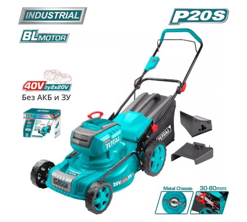 Газонокосилка аккумуляторная TOTAL TLMLI4020