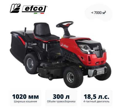 Трактор садовый Efco EF 102R/19 K V