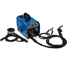 Полуавтомат сварочный Solaris FLUX-205 (230В, 20-180 А, 20,5 В / 80 В / 62 В, FLUX/MMA/TIG LIFT, байонетный разъем, без газа) SL5712-2