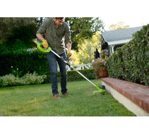 Триммер аккумуляторный Greenworks GD40LT 40V (1хАКБ 8Ач и ЗУ)