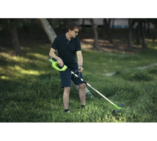 Триммер аккумуляторный Greenworks GD40LT 40V (1хАКБ 8Ач и ЗУ)