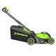 Газонокосилка аккумуляторная Greenworks 40V GD40LM411(без АКБ и ЗУ)
