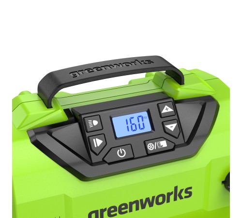 Компрессор автомобильный  Greenworks ACG301 24V/12V, без АКБ и ЗУ