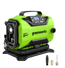 Компрессор автомобильный  Greenworks ACG301 24V/12V (Без АКБ и ЗУ)