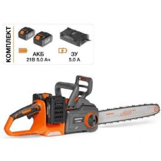 Пила аккумуляторная Daewoo Power DACS 1642Li SET (2 АКБ и ЗУ)