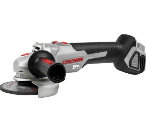 Угловая шлифмашина аккумуляторная Crown CT23001-125HX (без АКБ и ЗУ)