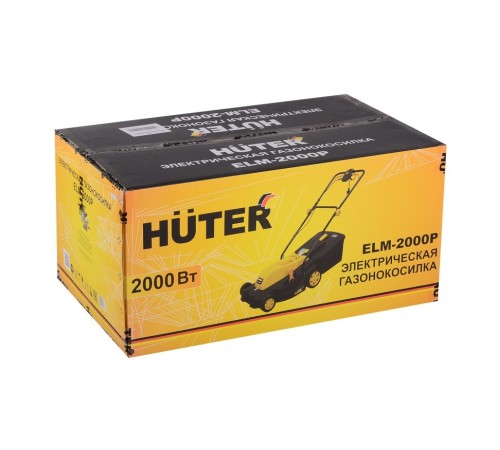 Газонокосилка электрическая   Huter ELM-2000P