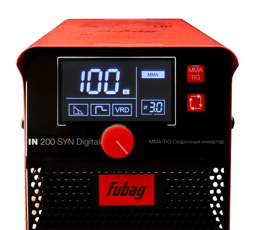 Сварочный инвертор FUBAG IN 180 SYN Digital