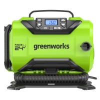 Компрессор автомобильный  Greenworks ACG301 24V/12V, без АКБ и ЗУ