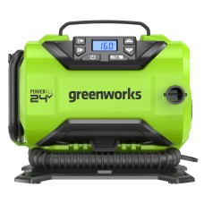 Компрессор автомобильный  Greenworks ACG301 24V/12V, без АКБ и ЗУ
