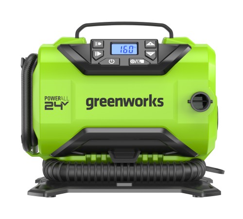Компрессор автомобильный  Greenworks ACG301 24V/12V, без АКБ и ЗУ