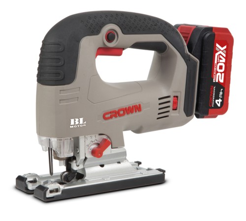 Лобзик аккумуляторный Crown CT25003HX-4 BMC (2 АКБ и ЗУ)