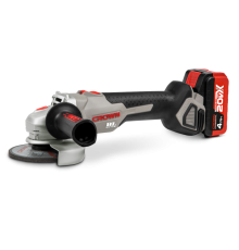 Угловая шлифмашина аккумуляторная Crown CT23001-125HX-4 BMC (2 АКБ и ЗУ)