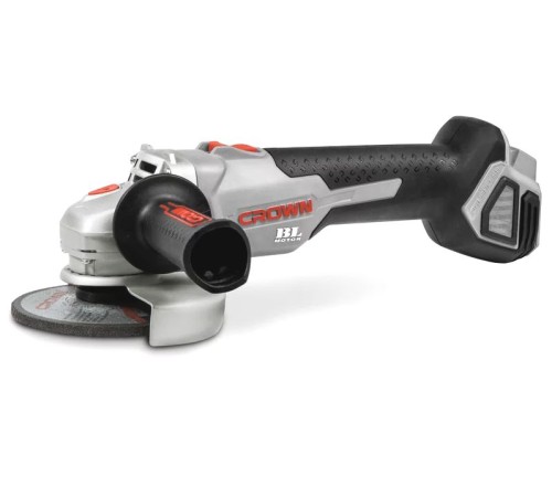Угловая шлифмашина аккумуляторная Crown CT23001-125HX (без АКБ и ЗУ)