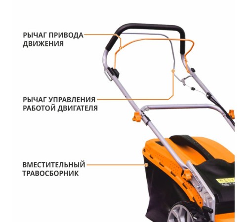 Газонокосилка бензиновая  PIT MLM-46S