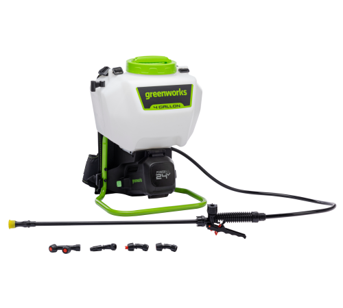 Опрыскиватель аккумуляторный Greenworks 24V G24BSPII (1хАКБ 2Ач и ЗУ)