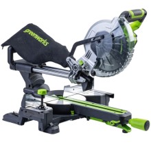 Торцовочная пила Greenworks GD24MS216 24V (1хАКБ 5Ач и ЗУ)
