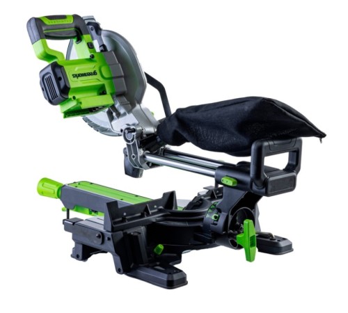 Торцовочная пила Greenworks GD24MS216 24V (1хАКБ 5Ач и ЗУ)